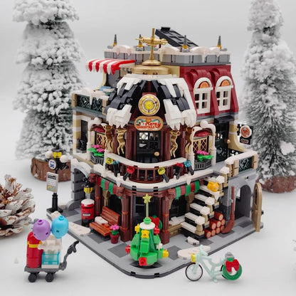 Mini Christmas Cafe Building Set