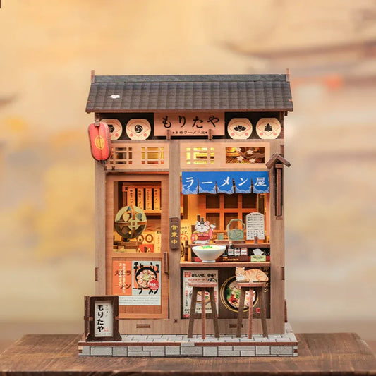 Morita-Ya DIY Ramen Shop Book Nook Kit