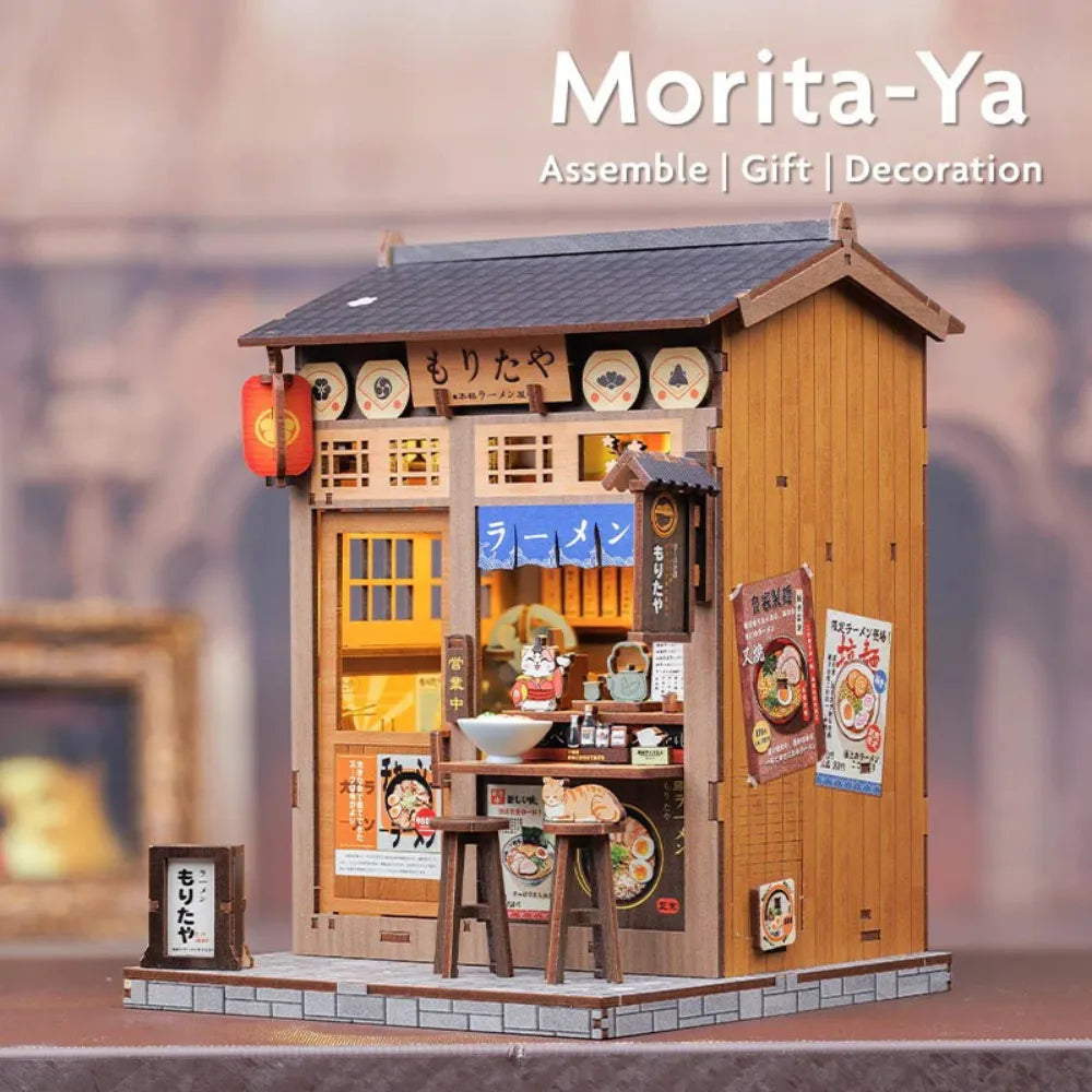 Morita-Ya DIY Ramen Shop Book Nook Kit