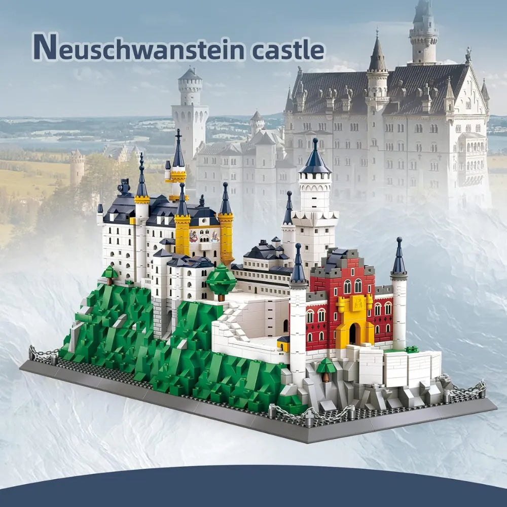 Neuschwanstein Castle Building Block Set