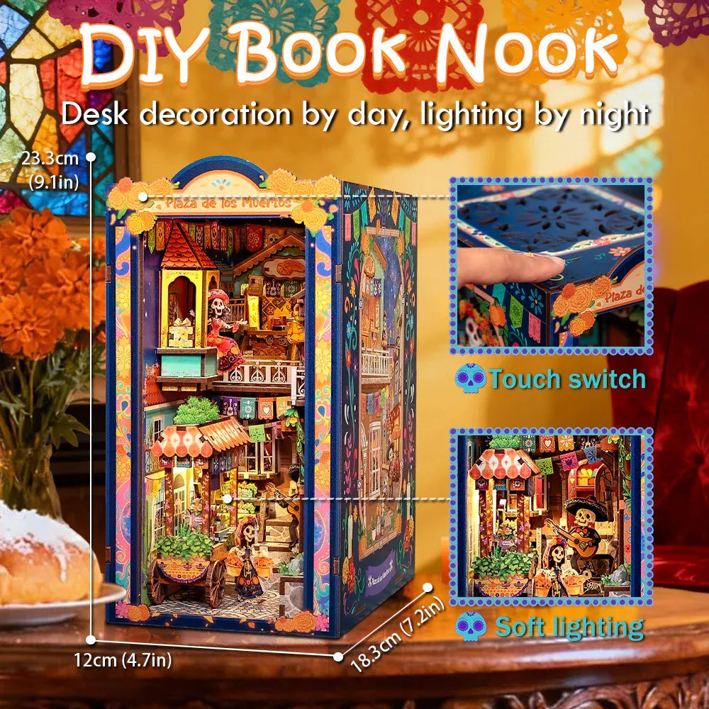 Plaza de los Muertos DIY Book Nook Kit