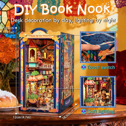 Plaza de los Muertos DIY Book Nook Kit