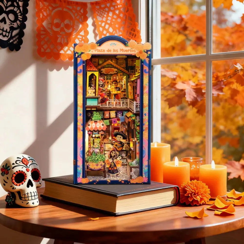 Plaza de los Muertos DIY Book Nook Kit