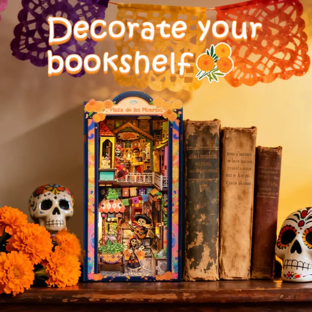 Plaza de los Muertos DIY Book Nook Kit
