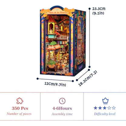 Plaza de los Muertos DIY Book Nook Kit