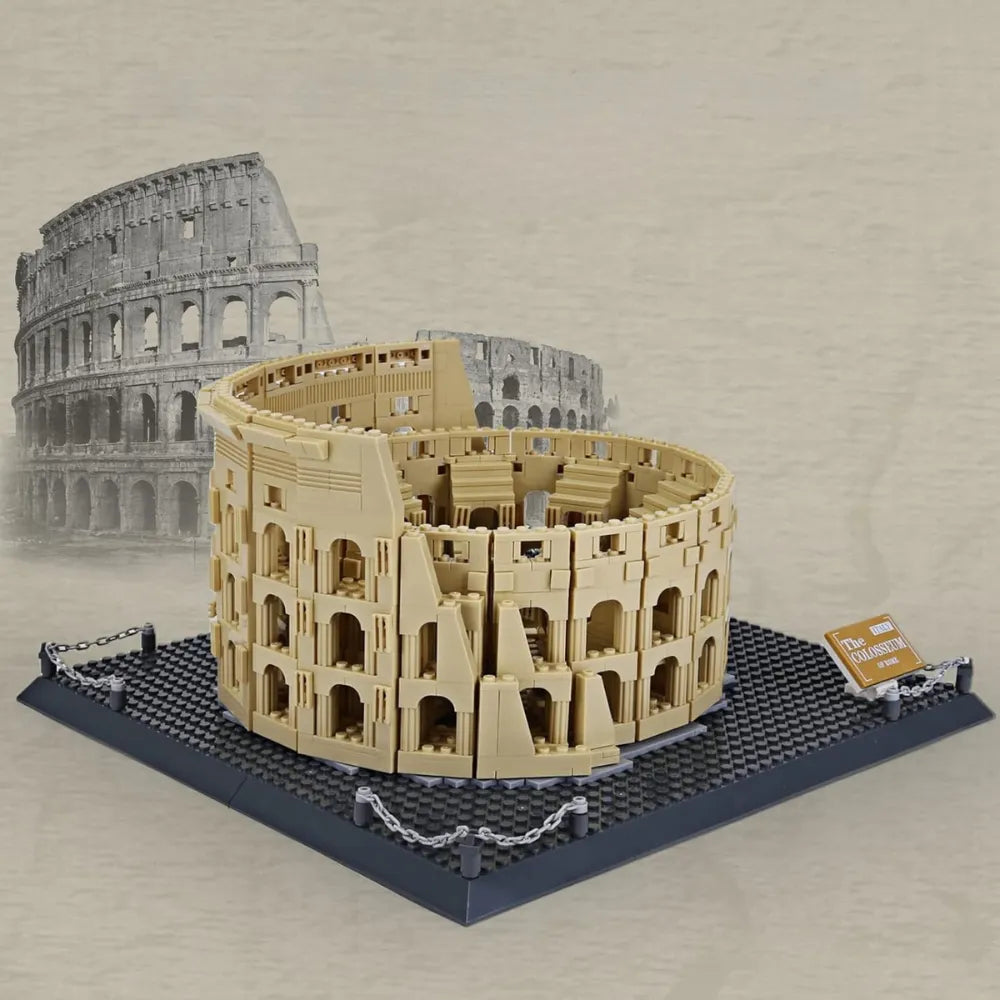 Roman Colosseum Architecture Model