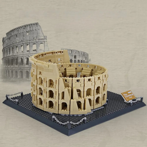 Roman Colosseum Architecture Model