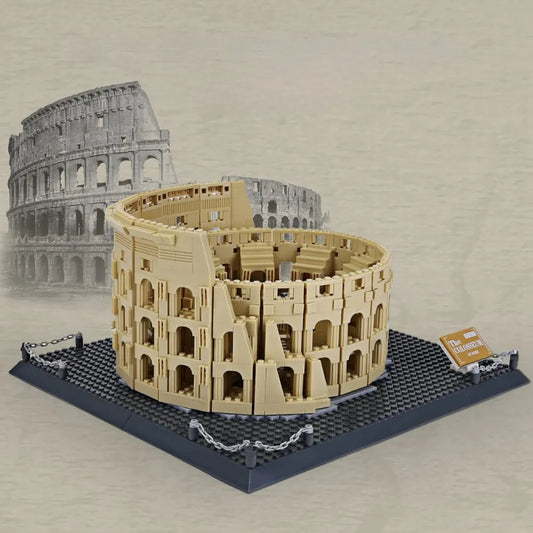 Roman Colosseum Architecture Model