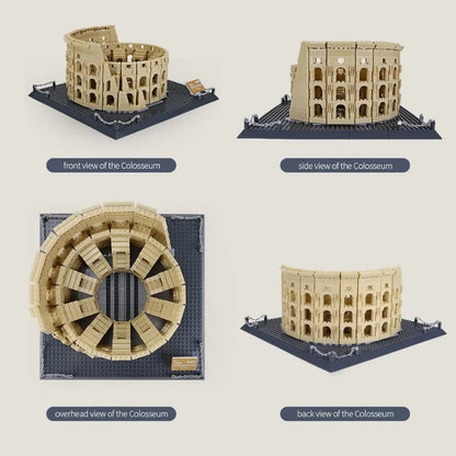 Roman Colosseum Architecture Model