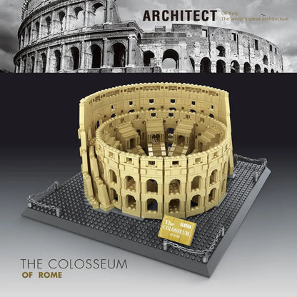 Roman Colosseum Architecture Model