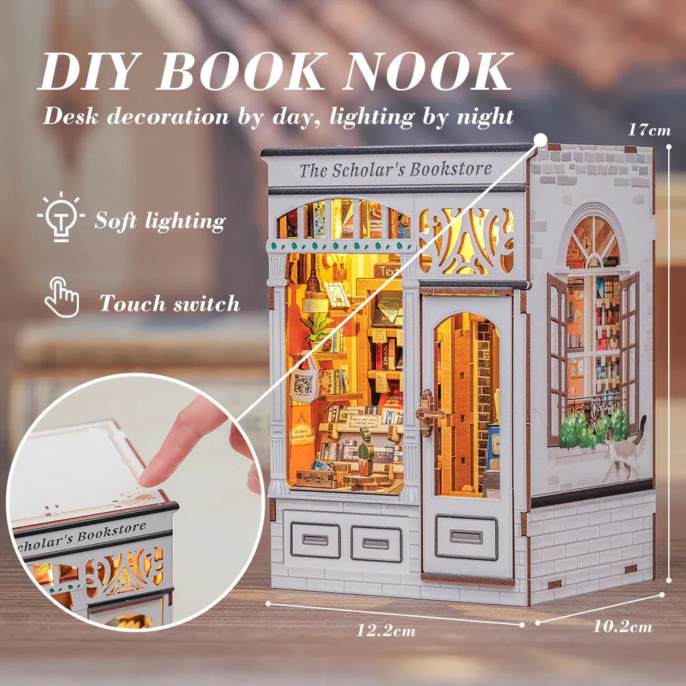 The Scholar's Bookstore DIY Book Nook Kit