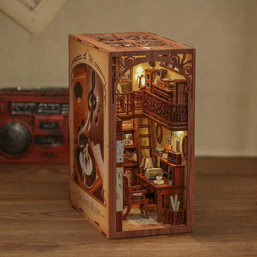 "The Secret Rhythm" DIY Book Nook Kit with LED Light