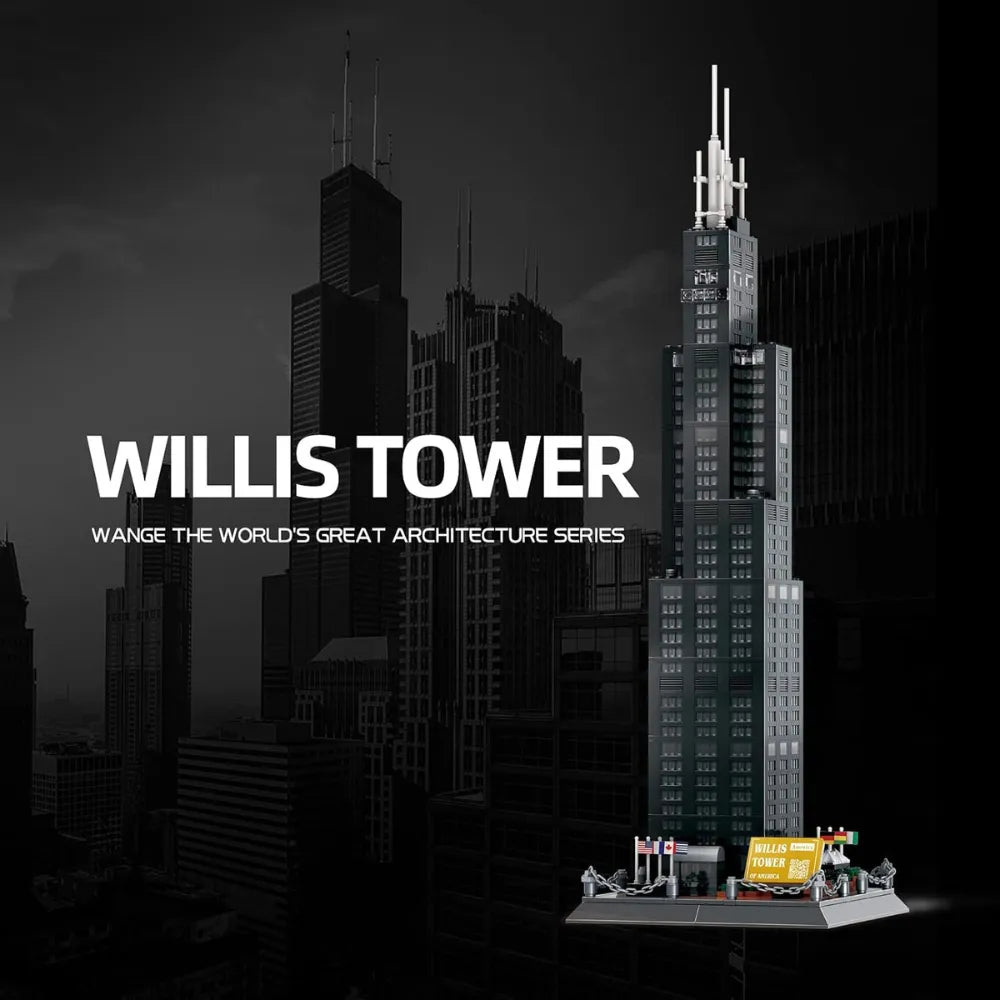 Willis Tower Building Block Set