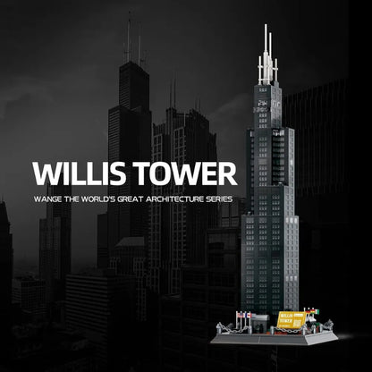 Willis Tower Building Block Set