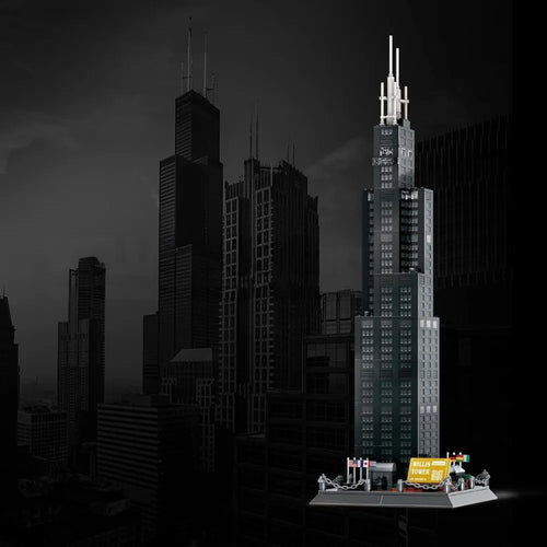 Willis Tower Building Block Set
